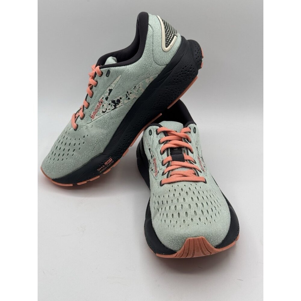 Brooks Ghost 16 Women Running Shoes Surf/Flower/Whitecapsize 8.5 - Picture 12 of 15